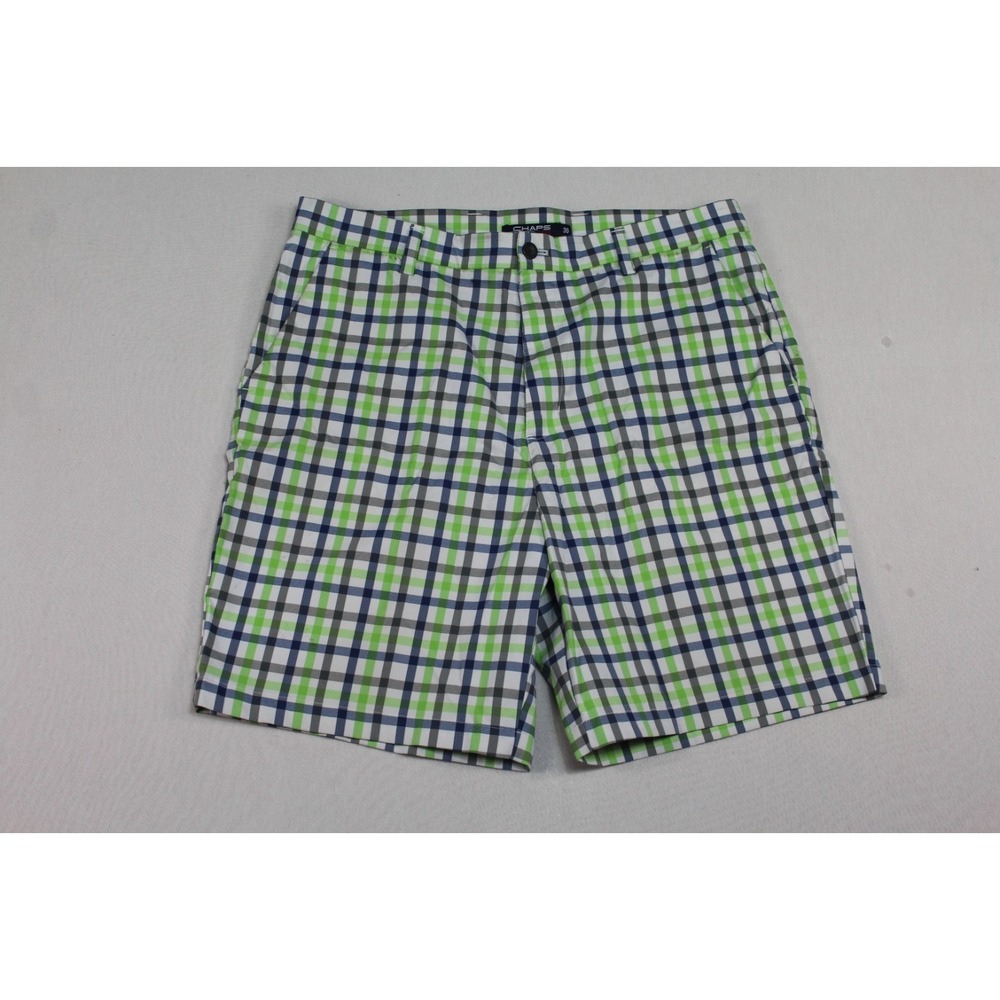 Chaps 78 Golf Men Shorts Plaid Casual Golf Size 36